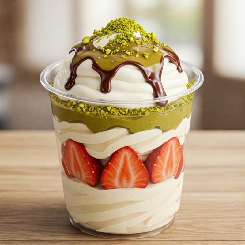 Dubai Chocolate Sundae