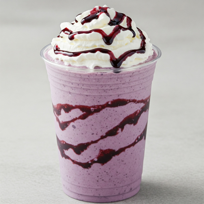 BLUEBERRY MILKSHAKE
