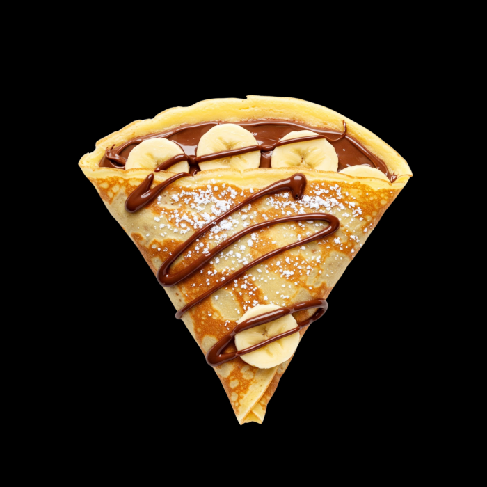 BANANA AND NUTELLA CREPE