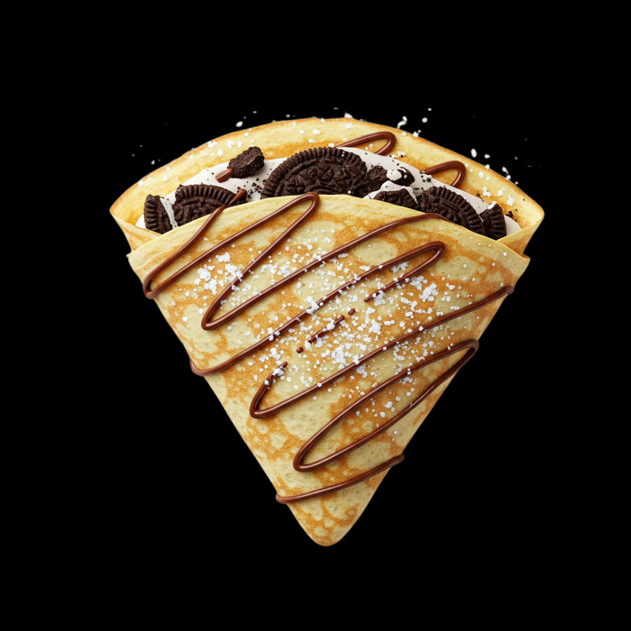 OREO AND NUTELLA CREPE